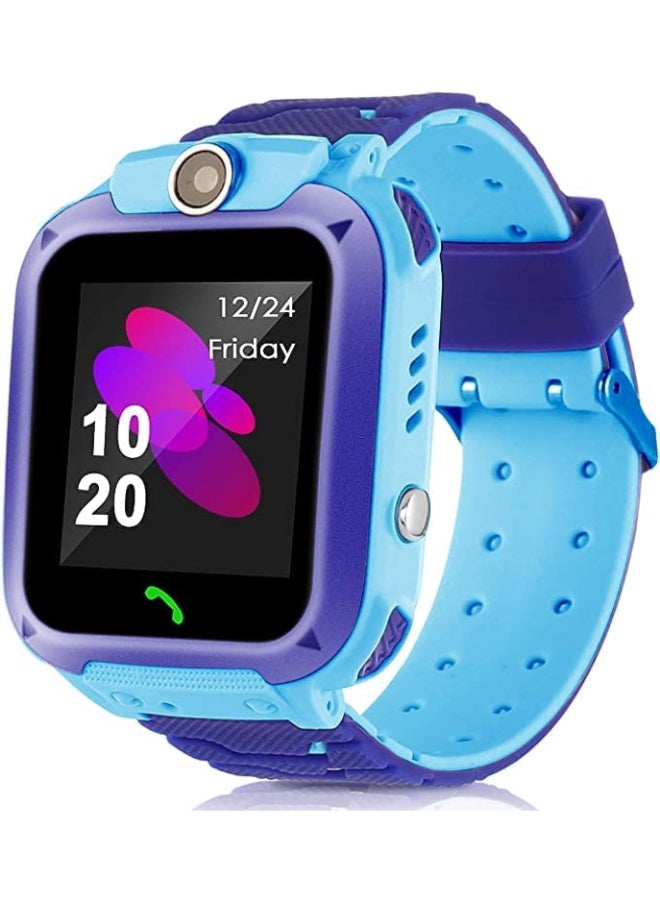 Kids Smart Watch for Boys Girls Learning Toys with 16 Puzzle Games Camera Video Recording Calorie Step Count Music Player Aluminum Case Flashlight Touch Screen Toddles Watches 3-12 Year Old Gifts