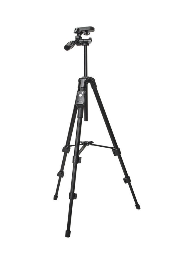 VCT 5208 Portable Tripod Stand Aluminum Alloy Black