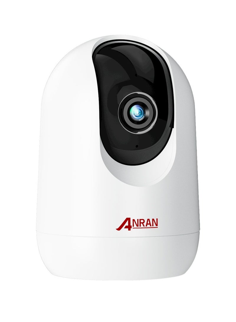 ANRAN Indoor Security Wifi PTZ camera, Two-Way Audio, Remote Control and Motion Detect Alarm, Built in Motor with 360° Horizontal Rotation, Easy installation