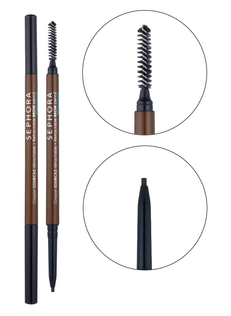 SEPHORA COLLECTION Retractable Brow Pencil 4. Midnight brown (0.08 g)