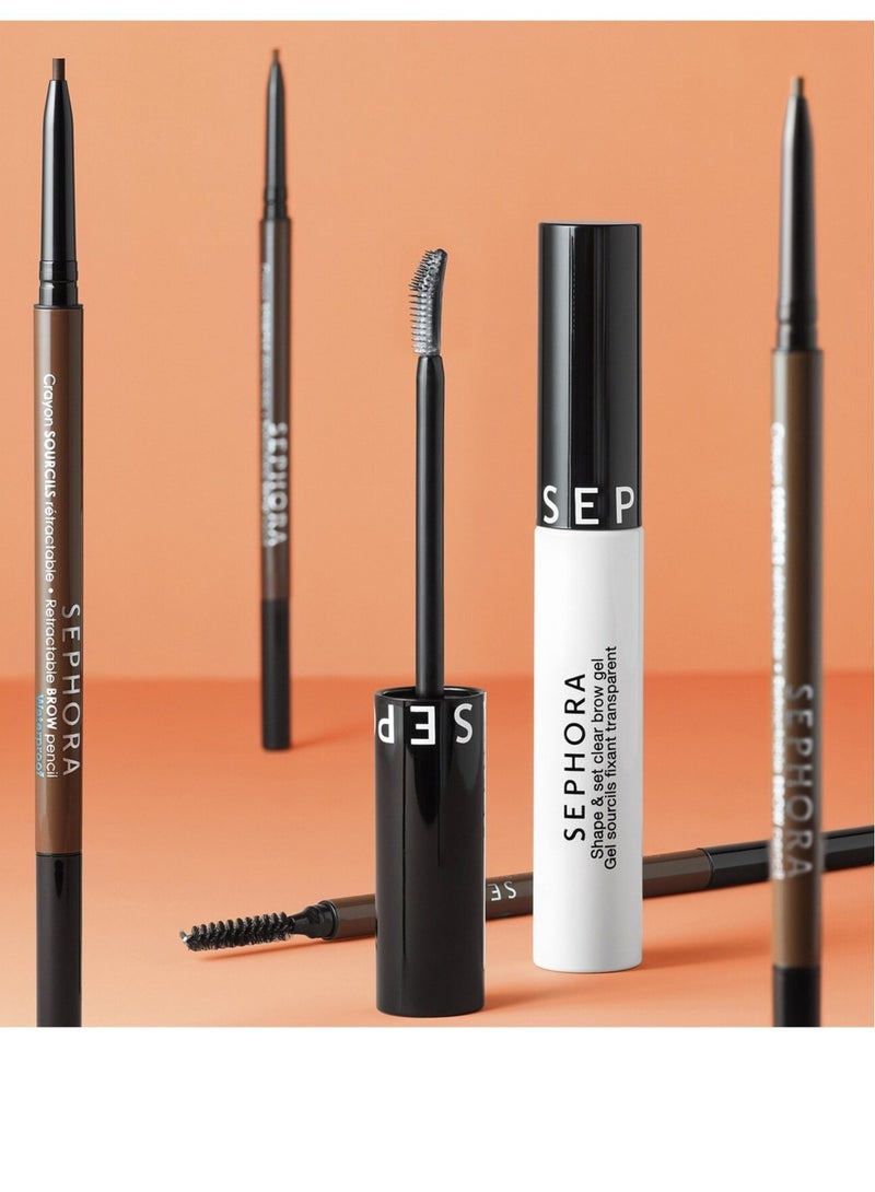 SEPHORA COLLECTION Retractable Brow Pencil 4. Midnight brown (0.08 g)