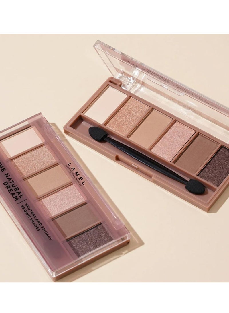 Lamel The Natural Dream Eyeshadow Palette 403 Smoky Nude 10.2gm