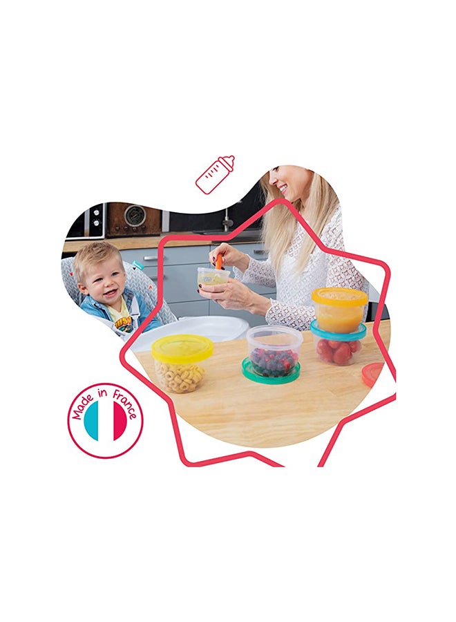 Pack Of 12 Badabowls, Airtight Food Storge, 100% Airtight, Bpa Free- Multicolor, 3000 Ml