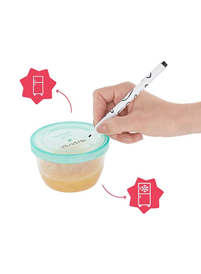 Pack Of 12 Badabowls, Airtight Food Storge, 100% Airtight, Bpa Free- Multicolor, 3000 Ml