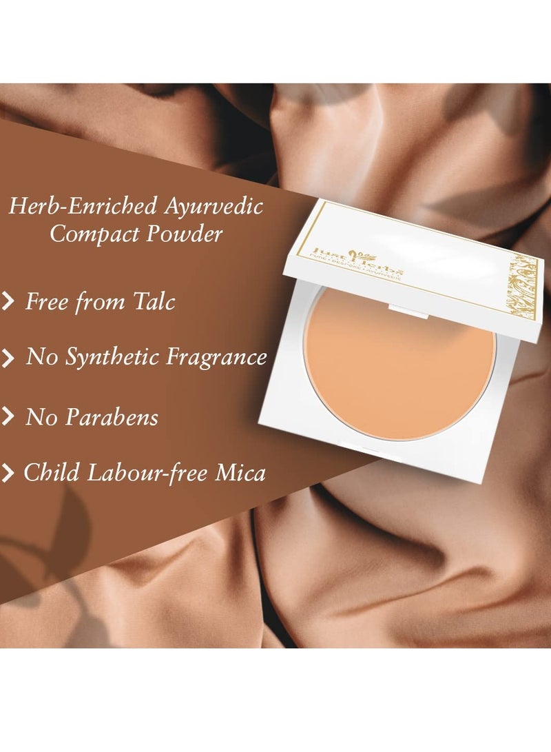 Just Herbs Compact Powder Mattifying Hydrating With SPF 15 9gm