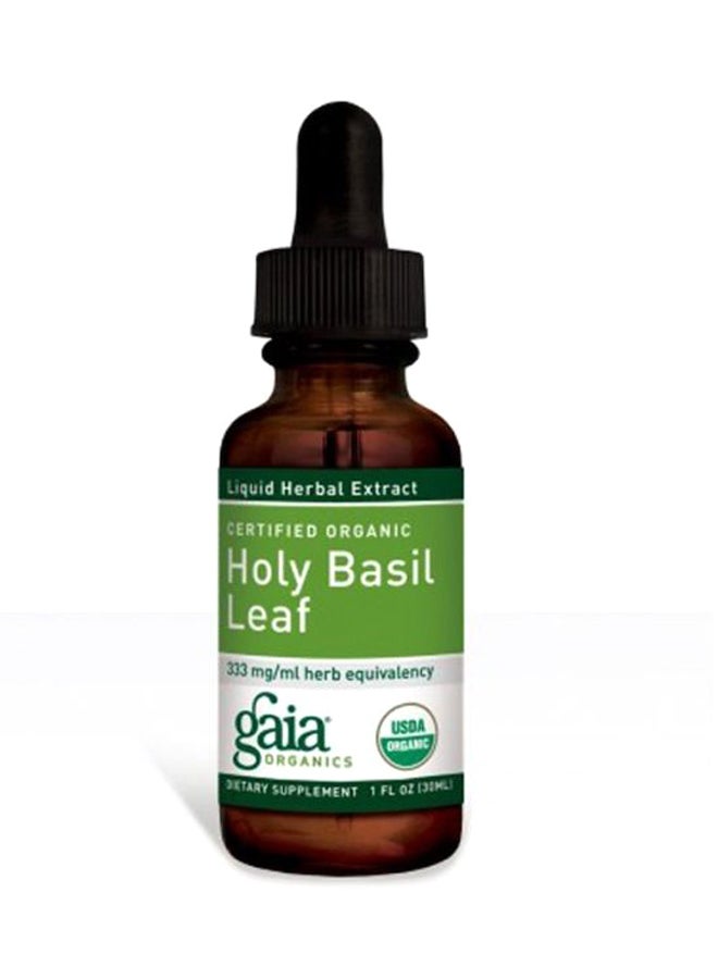 Certified Organic Holy Basil Leaf Formula