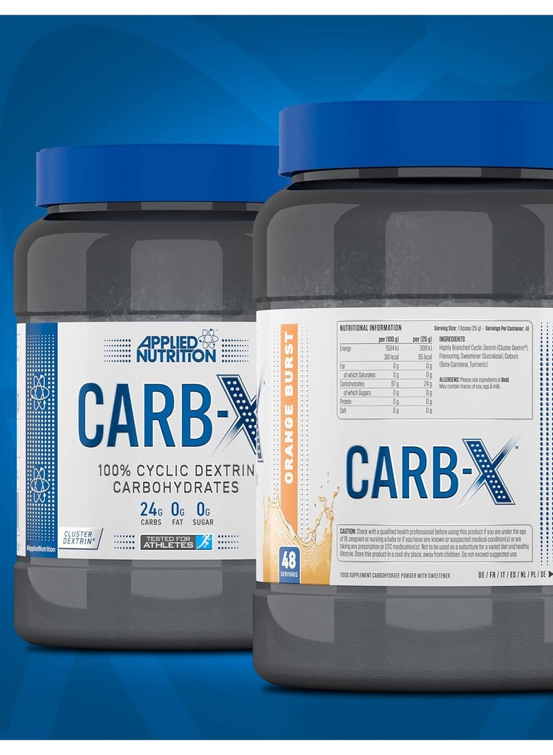 Carb-X, Orange Burst Flavor, 1.2Kg, 48 Serving