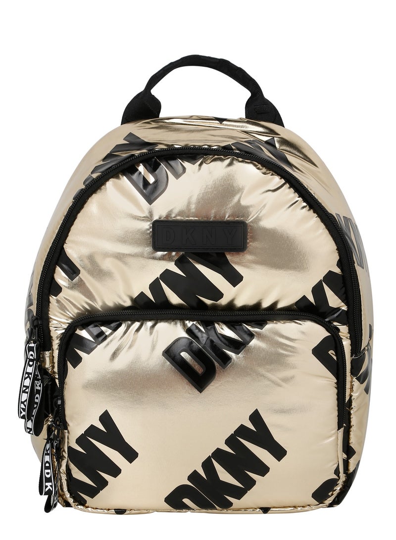 DKNY Skylight Down Spce Sports & Gym Duffel Bag for men and Women(GOLD)