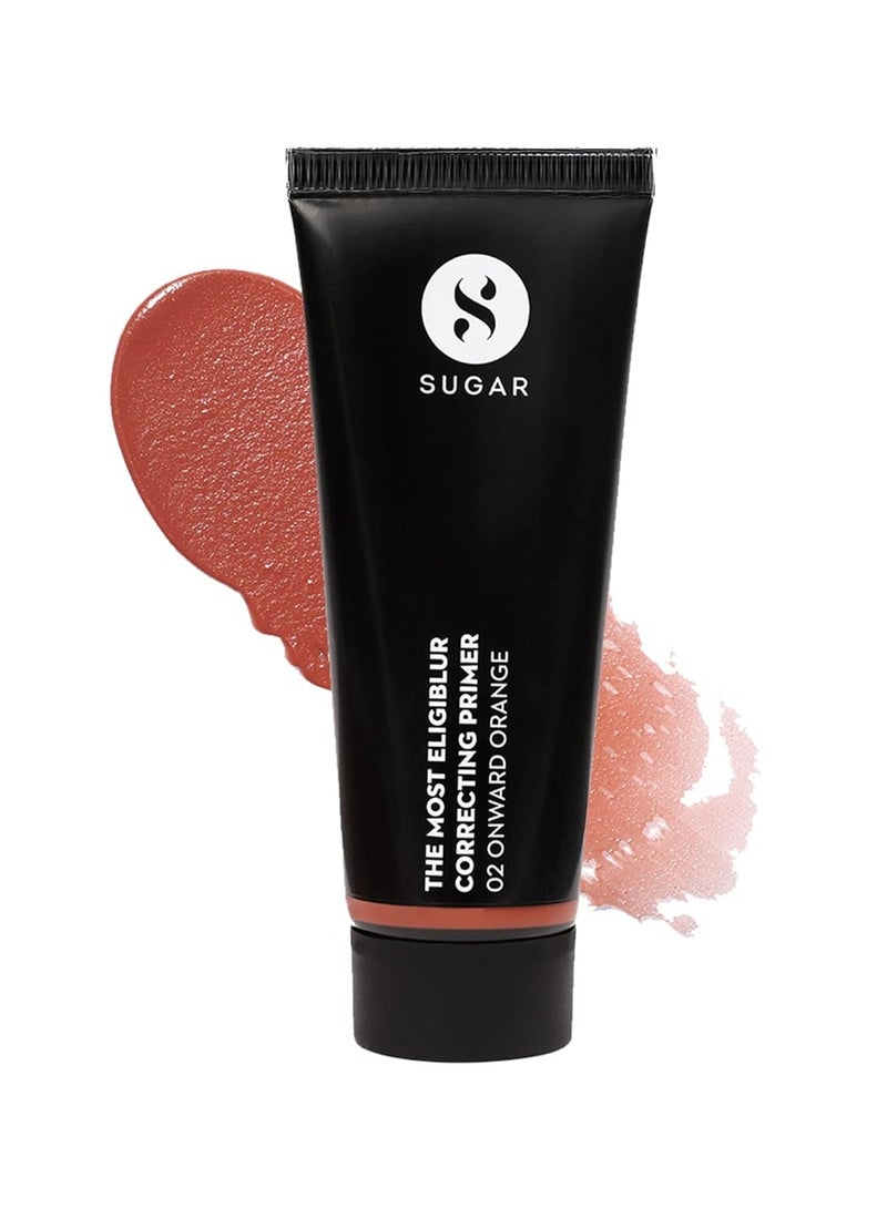 SUGAR Cosmetics The Most Eligiblur Correcting Primer - 02 Onward Orange