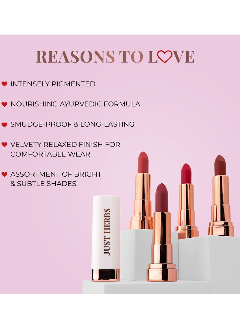 Just Herbs Matte Lipstick 4.2 gm