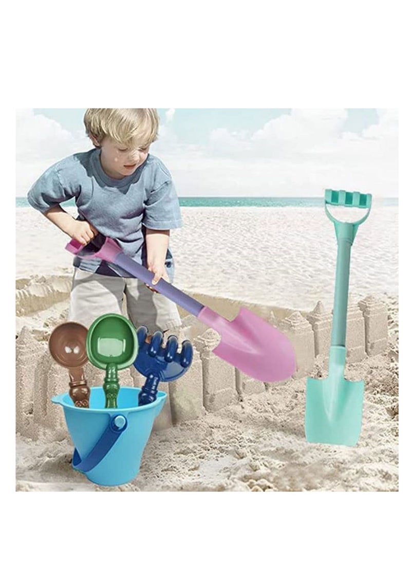 COOLBABY Children's Beach Toy Set Outdoor Beach Toys 33 Pieces in Random Colors