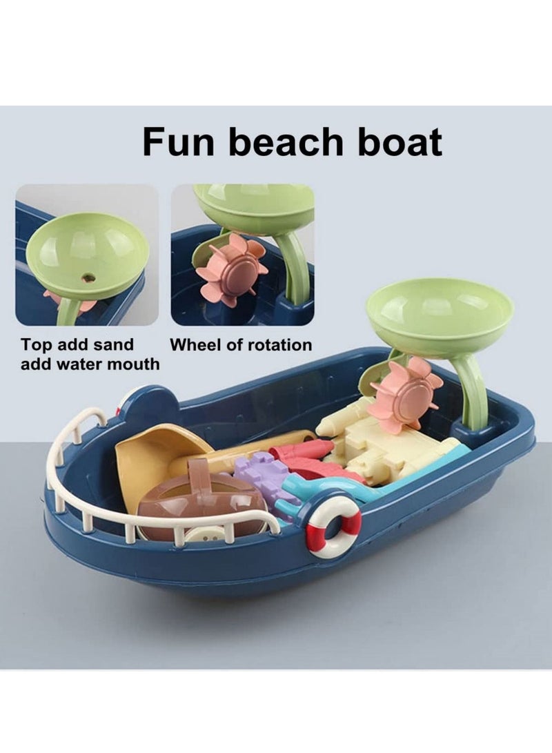 COOLBABY Children's Beach Toy Set Outdoor Beach Toys 33 Pieces in Random Colors