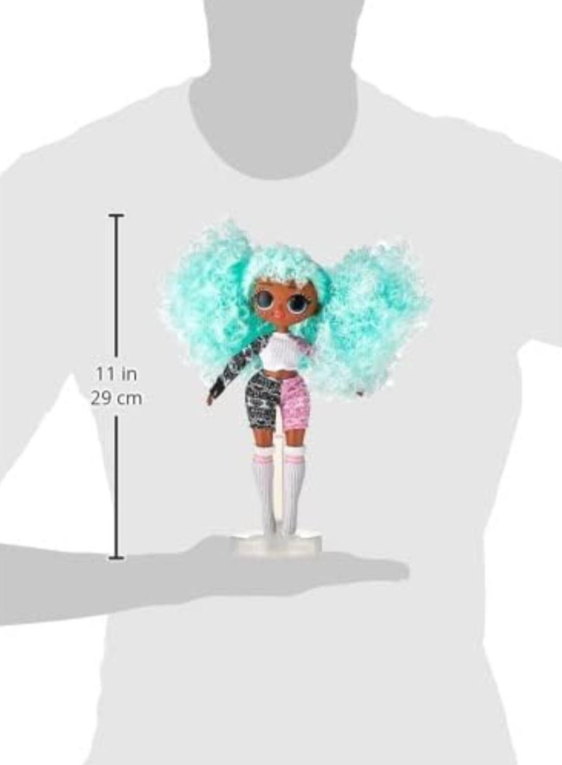 L.O.L. Surprise! O.M.G. Winter Chill ICY Gurl Fashion Doll & Brrr B.B. Doll with 25 Surprises (570240E7C)