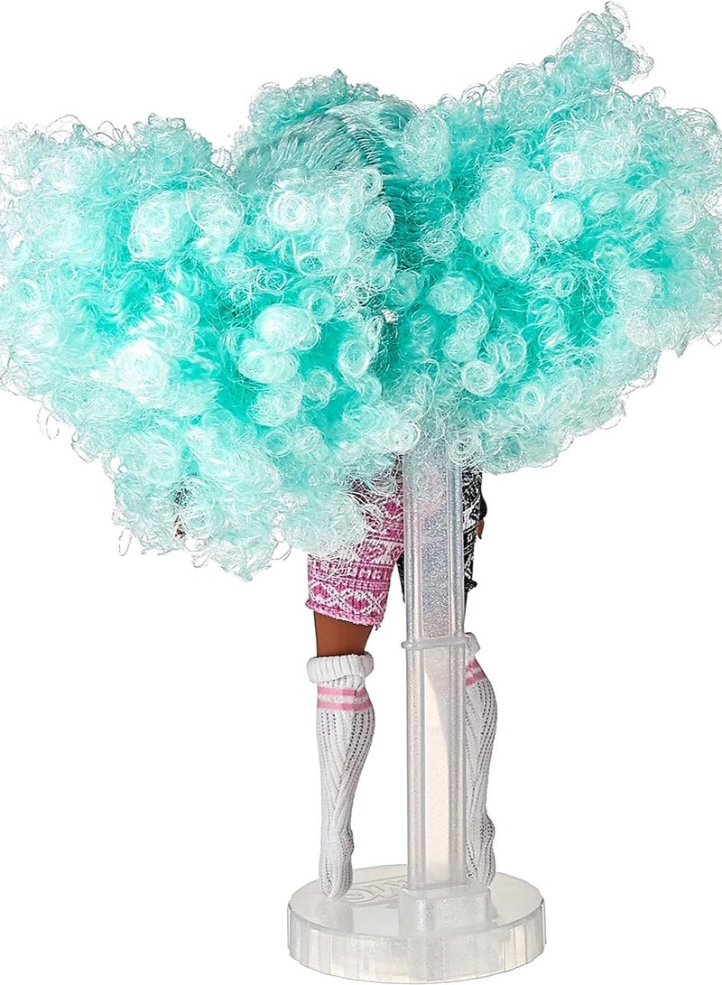 L.O.L. Surprise! O.M.G. Winter Chill ICY Gurl Fashion Doll & Brrr B.B. Doll with 25 Surprises (570240E7C)