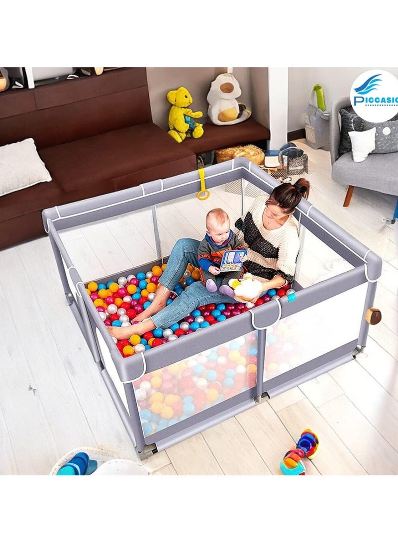 Useful Baby Playpen Wide Versatile Baby Playpen for Babies and Toddlers Stylish Playpen