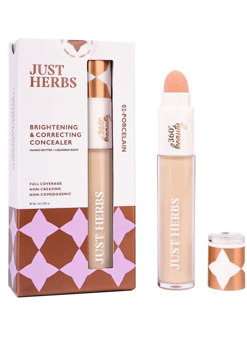 Just Herbs Concealer for Face Makeup Full Coverage 6ml