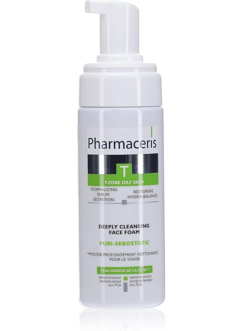 Pharmaceris T Puri-Sebostatic Deeply Cleansing Face Foam, 150ml