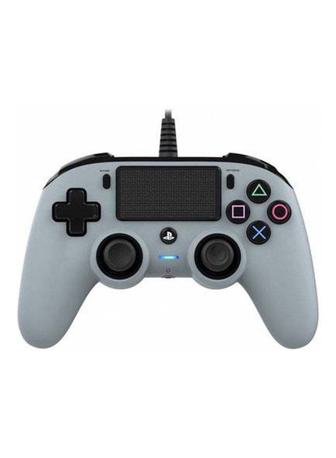 Wired Compact Controller for PlayStation 4 - Grey