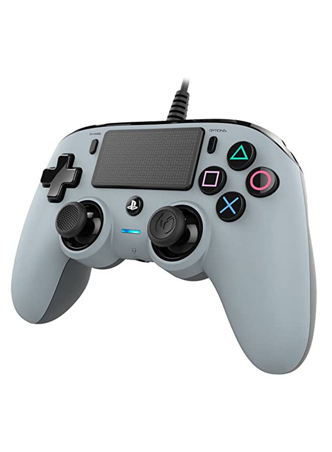 Wired Compact Controller for PlayStation 4 - Grey