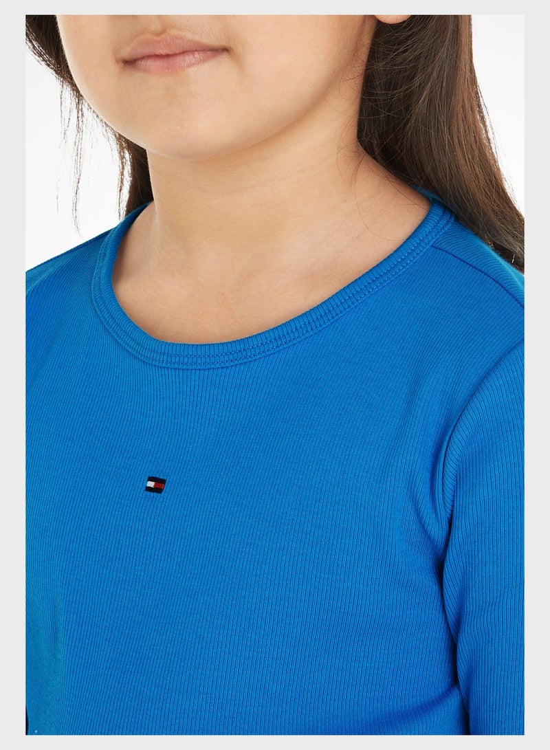 Youth Essential Rib Top