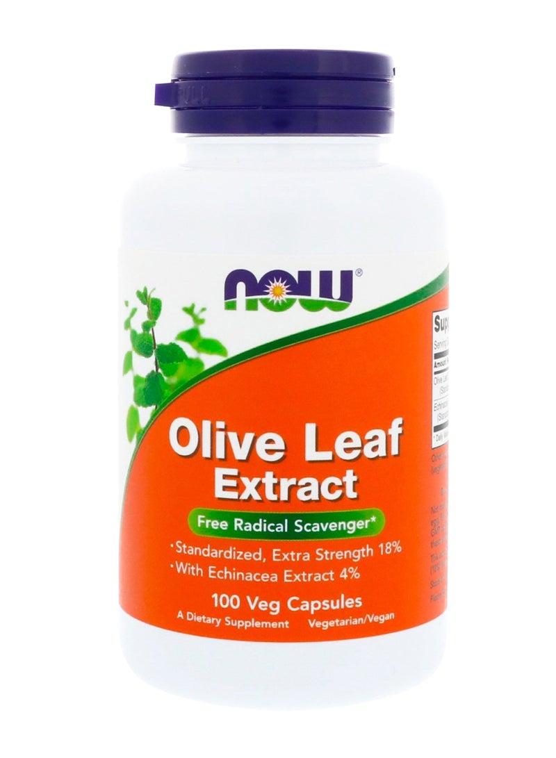 Olive Leaf Extract - 100 Capsules