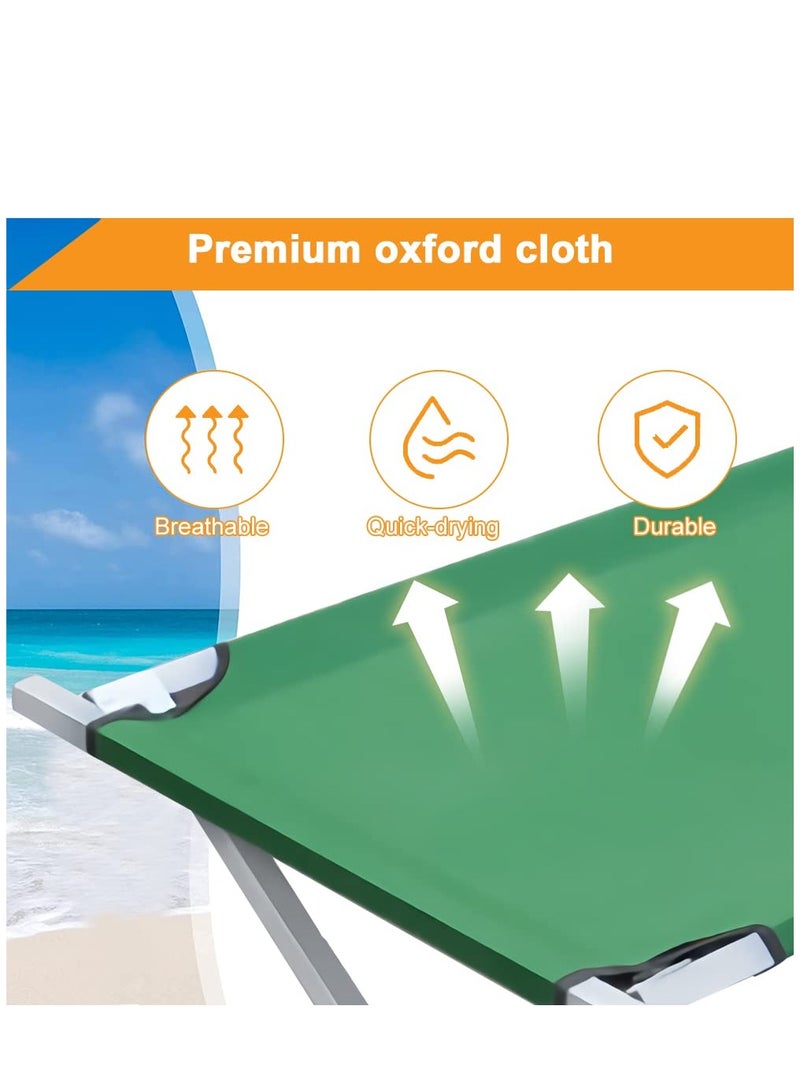 Camping Cot for Adults, Heavy-Duty Comfortable Military Army Style Portable Folding Sleeping Camp Tent Bed with Carry Bag