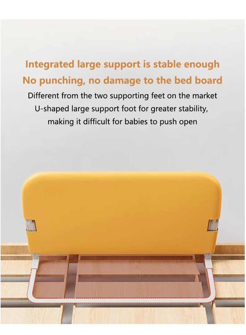 Toddler Bed Rails Guard,Universal Baby and Children Rail ,Additive-Free Material, Durable, Futon Slide, Vertical Elevation,Kicking Out, Fall Preventionfor Box Spring and slats Kids Toddlers Cribs, Twin, Double, Full Size Queen and King