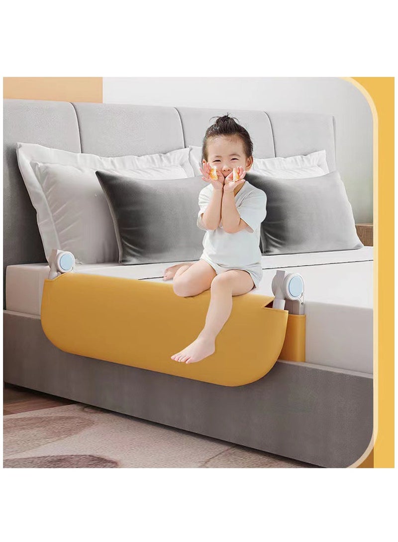 Toddler Bed Rails Guard,Universal Baby and Children Rail ,Additive-Free Material, Durable, Futon Slide, Vertical Elevation,Kicking Out, Fall Preventionfor Box Spring and slats Kids Toddlers Cribs, Twin, Double, Full Size Queen and King