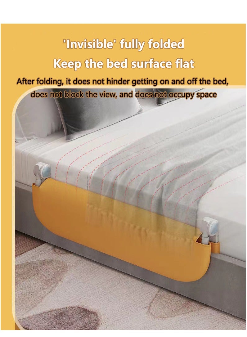 Toddler Bed Rails Guard,Universal Baby and Children Rail ,Additive-Free Material, Durable, Futon Slide, Vertical Elevation,Kicking Out, Fall Preventionfor Box Spring and slats Kids Toddlers Cribs, Twin, Double, Full Size Queen and King