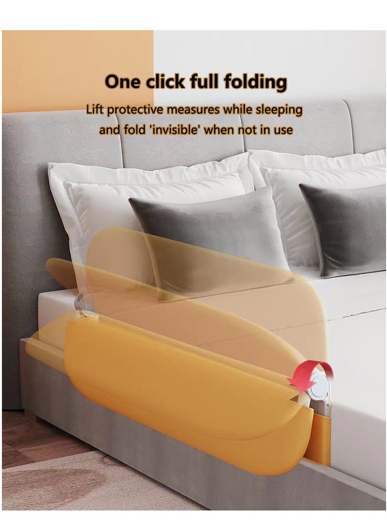 Toddler Bed Rails Guard,Universal Baby and Children Rail ,Additive-Free Material, Durable, Futon Slide, Vertical Elevation,Kicking Out, Fall Preventionfor Box Spring and slats Kids Toddlers Cribs, Twin, Double, Full Size Queen and King