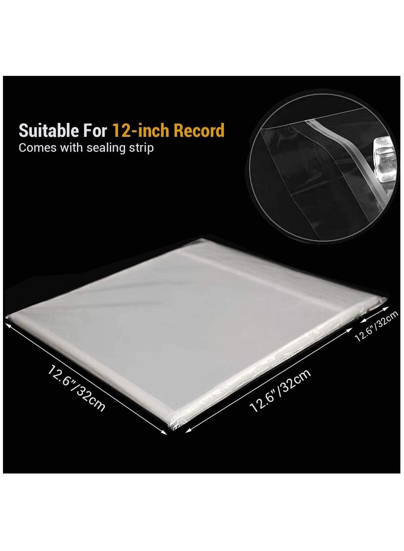 Clear Plastic Protective, LP Outer Sleeves Vinyl Record Sleeves Album Covers 12.79