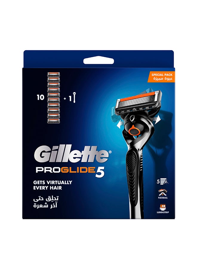 Pro Glide Handle With 10 Blades