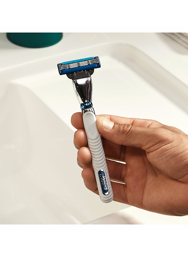 Turbo 3D Razor Handle With 12 Blades