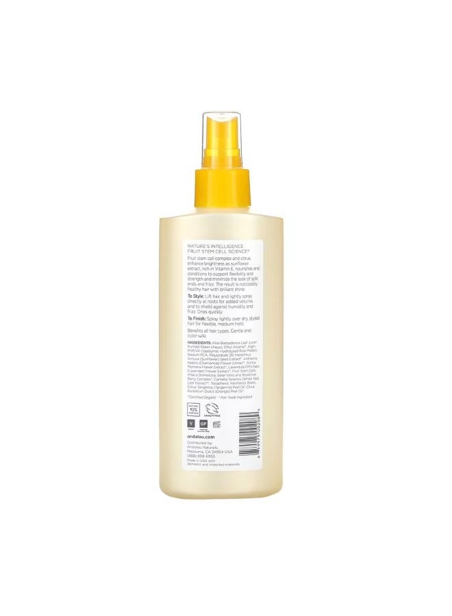 Hair Spray Brilliant Shine For Medium Hold Sunflower And Citrus  8.2 fl oz 242 ml