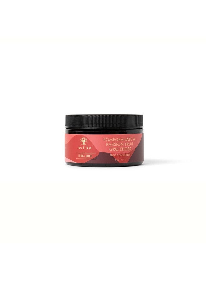 Long And Luxe Groedge Edge Controller 4 Ounce Rejuvenates And Strengthens Hair Line Long Lasting Hold Flake Free Longer Hair Enriched With Pomegranate And Passion Fruit