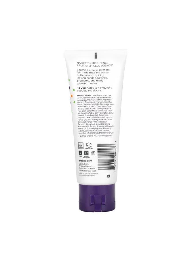 A Path of Light Shea Butter  Cocoa Butter Hand Cream Lavender 3.4 fl oz 100 ml