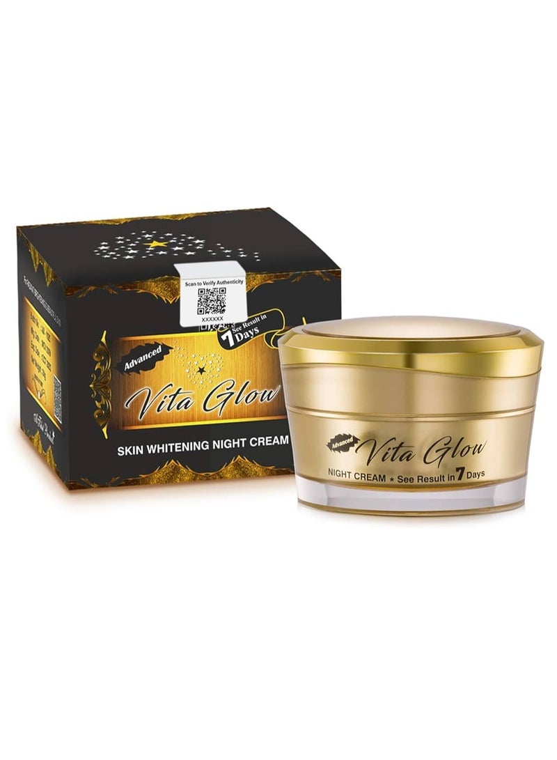 Vita Glow Advance Skin Whitening Cream With In 7 Days - 30 Gm