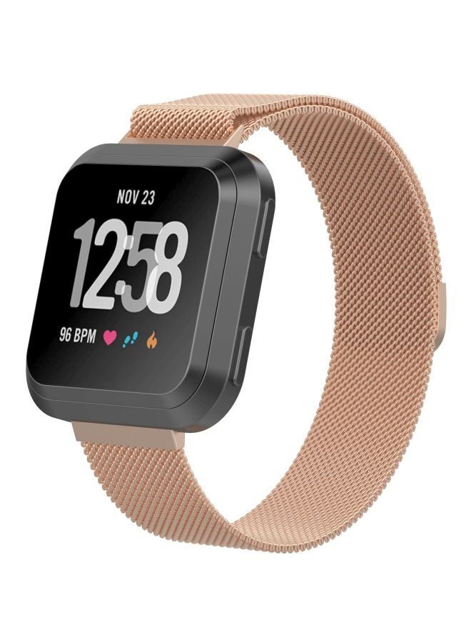 Replacement Band For Fitbit Versa/Versa Light/Versa 2 Rose Gold