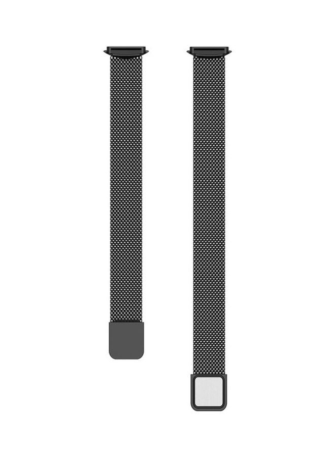 Replacement Milanese Band for Fitbit Luxe Black