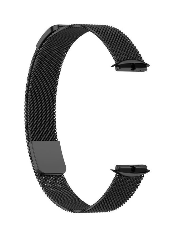 Replacement Milanese Band for Fitbit Luxe Black