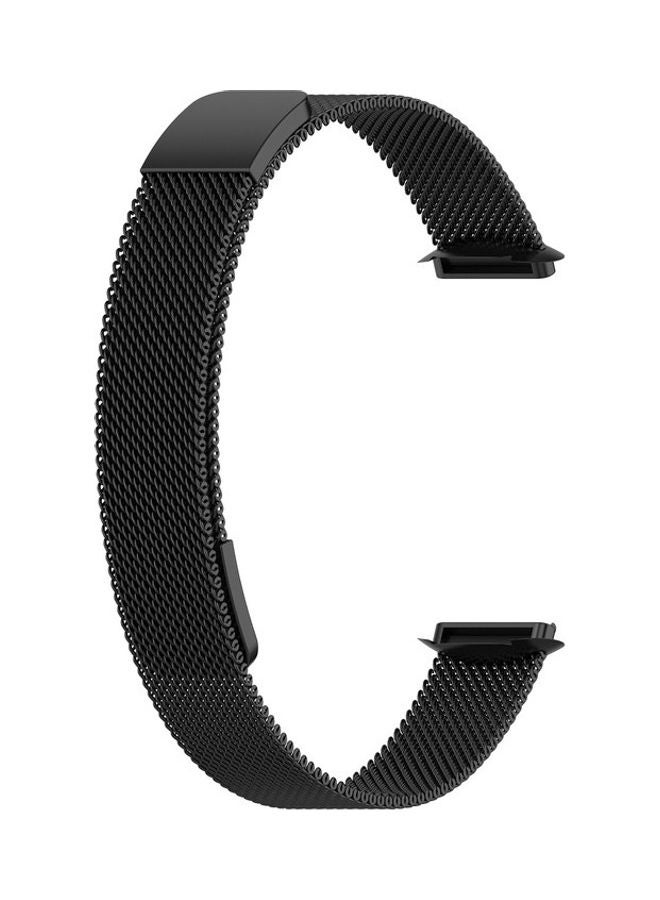 Replacement Milanese Band for Fitbit Luxe Black