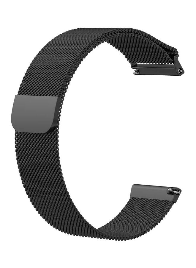 Replacement Band For Fitbit Versa/Versa Light/Versa 2 Black