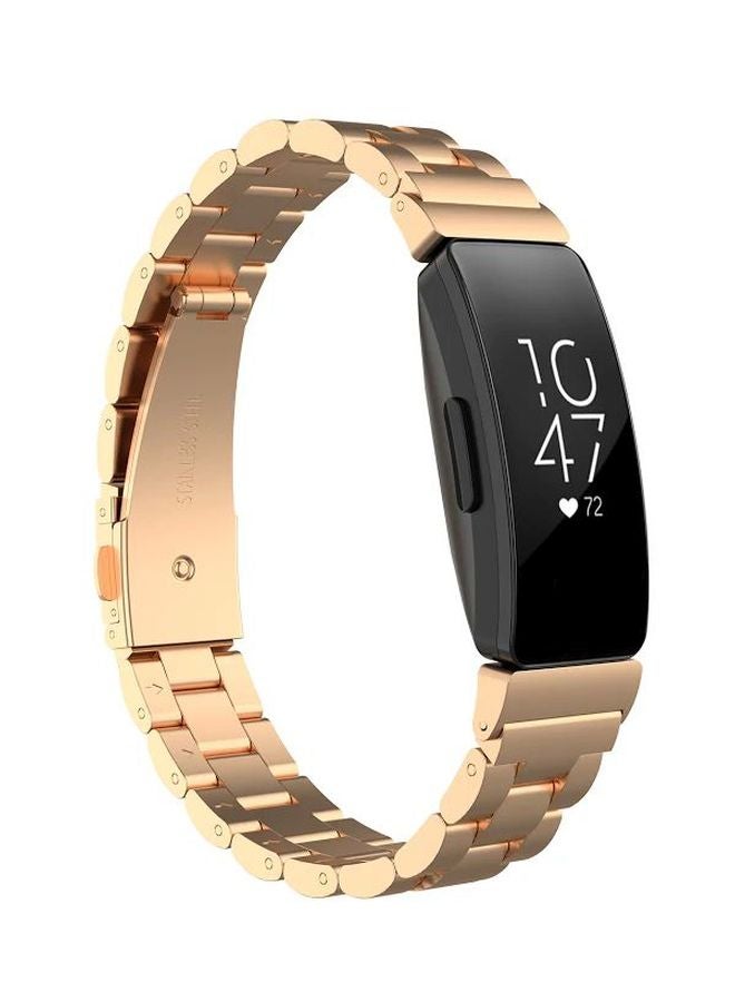 Replacement Band For Fitbit Inspire/Inspire Hr Rose Gold