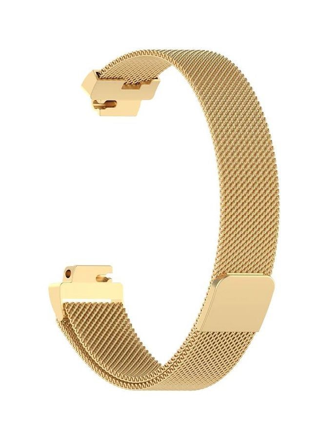 Replacement Band For Fitbit Inspire/Inspire Hr 7inch Gold