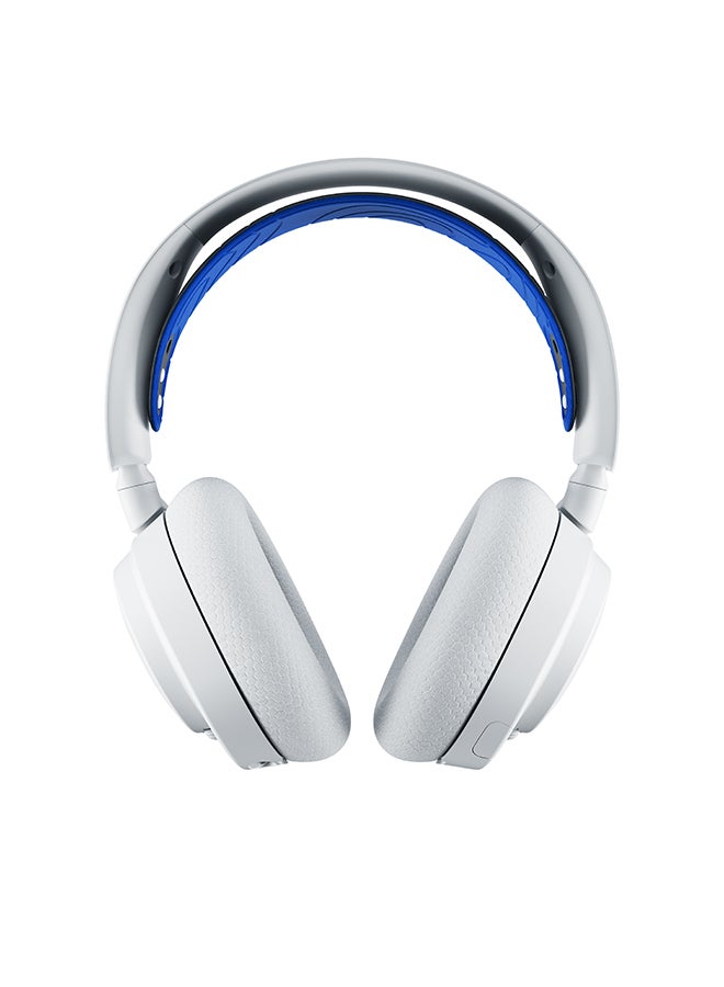 Arctis Nova 7P Wireless Multi-System Gaming & Mobile Headset, Nova Acoustic System, 2.4GHz & Simultaneous Bluetooth, 38Hr Battery, ClearCast Gen2 Mic, PlayStation, PC, White | 61561