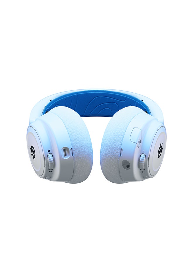 Arctis Nova 7P Wireless Multi-System Gaming & Mobile Headset, Nova Acoustic System, 2.4GHz & Simultaneous Bluetooth, 38Hr Battery, ClearCast Gen2 Mic, PlayStation, PC, White | 61561
