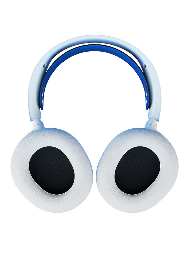 Arctis Nova 7P Wireless Multi-System Gaming & Mobile Headset, Nova Acoustic System, 2.4GHz & Simultaneous Bluetooth, 38Hr Battery, ClearCast Gen2 Mic, PlayStation, PC, White | 61561
