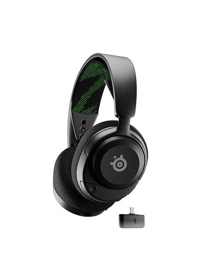 Arctis Nova 4X Wireless Multi-Platform Gaming Headset — 360° Spatial Audio — 2.4GHz High-Speed Wireless — 36 Hr Battery — USB-C — ClearCast Gen 2 Mic — Xbox Series X|S, PC, PS5, Switch