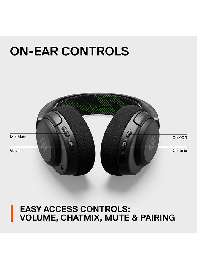 Arctis Nova 4X Wireless Multi-Platform Gaming Headset — 360° Spatial Audio — 2.4GHz High-Speed Wireless — 36 Hr Battery — USB-C — ClearCast Gen 2 Mic — Xbox Series X|S, PC, PS5, Switch