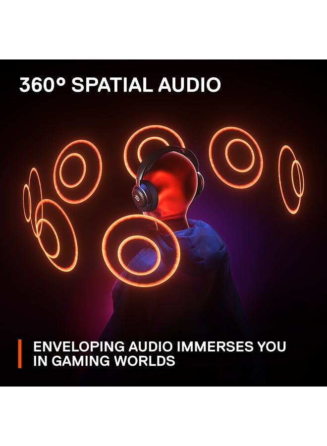 Arctis Nova 4X Wireless Multi-Platform Gaming Headset — 360° Spatial Audio — 2.4GHz High-Speed Wireless — 36 Hr Battery — USB-C — ClearCast Gen 2 Mic — Xbox Series X|S, PC, PS5, Switch